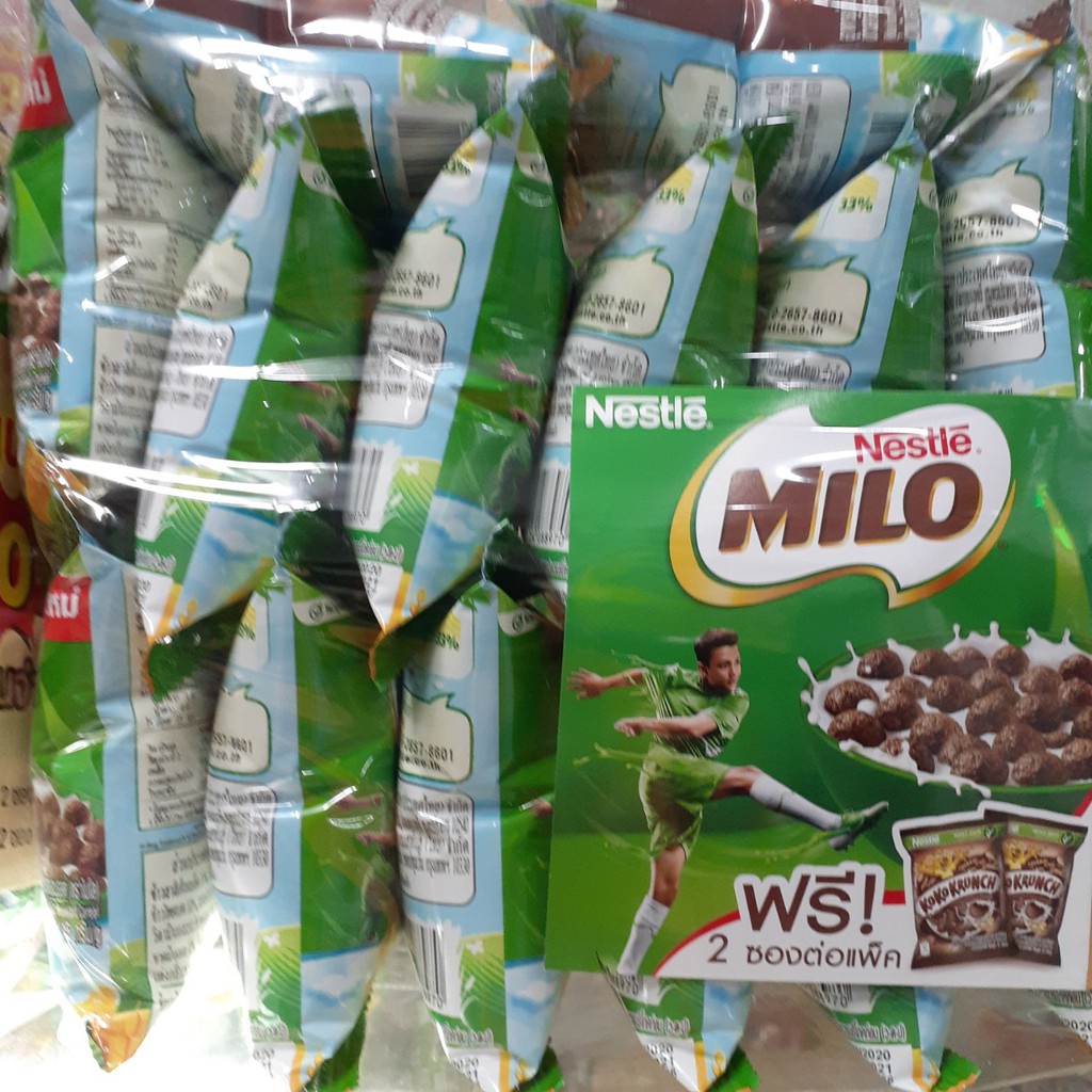 1 Gói Ngũ cốc ăn sáng Milo- Bánh Milo Thái Lan