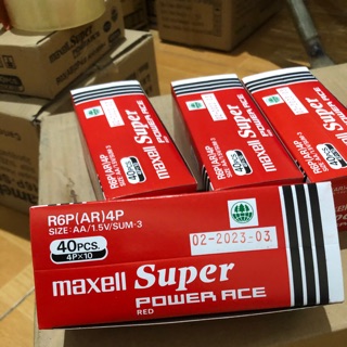 2 Viên Pin Maxell AA chính hãng