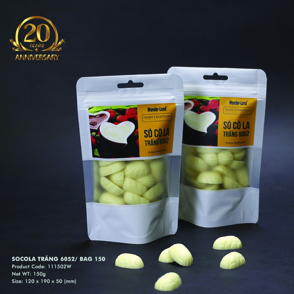 Socola Trắng 6052/ Bag 150
