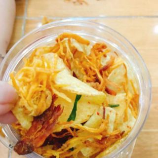 Khoai lang sấy khô gà