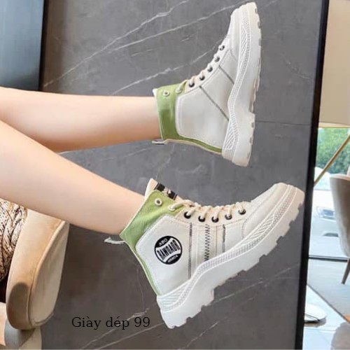 Giày bốt nữ,  Boot cao cổ Hàn quốc ulzzang hàng cao cấp 4cm mẫu xinh hàng mẫu hot trend 2021 | BigBuy360 - bigbuy360.vn