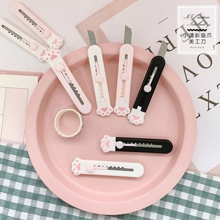 Dao Rọc Giấy Mini Hình Chân Mèo Tiện Dụng