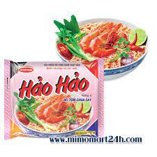 MÌ HẢO HẢO TÔM CHUA CAY/ SƯỜN HEO TỎI PHI 75G