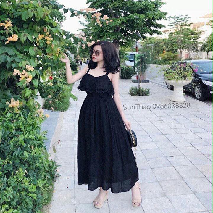 Maxi 2 dây dài đi biển | BigBuy360 - bigbuy360.vn