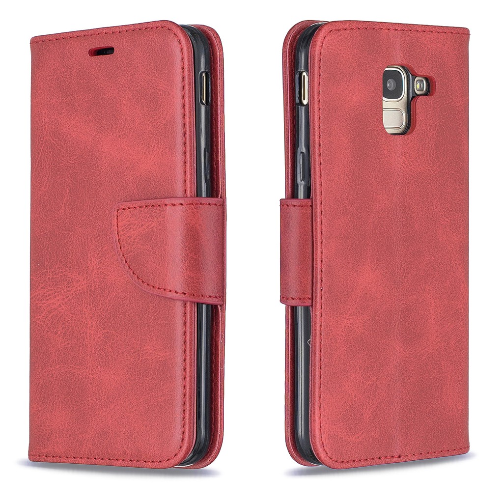 Case for SAMSUNG GALAXY J6 2018 Bao da điện thoại có nắp gài cho