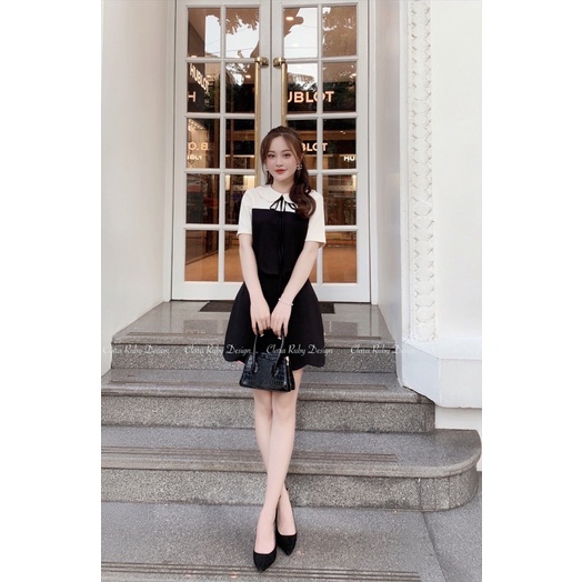 Sét áo váy Luci  - HÀNH CHÍNH HÃNG - CLARA RUBY