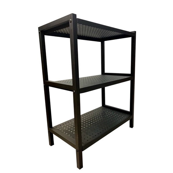 Kệ sắt đa năng để phòng khách, phòng bếp phong cách tiện lợi - Khung sắt sơn tĩnh điện - tự tháo lắp