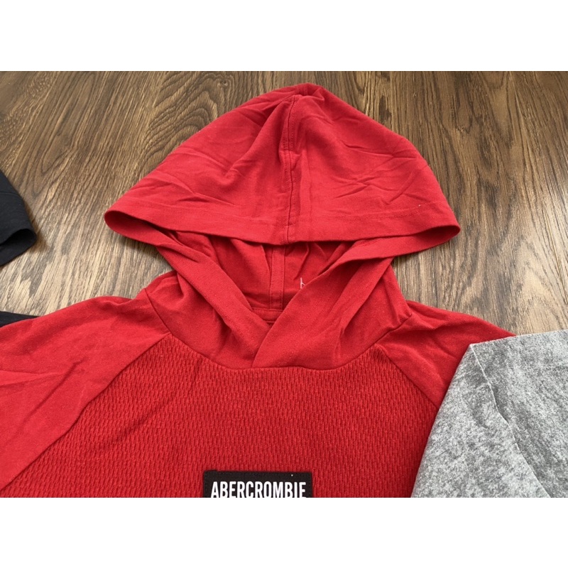 Áo hoodie dệt kim unisex Abercrombie kids (18-60kg)