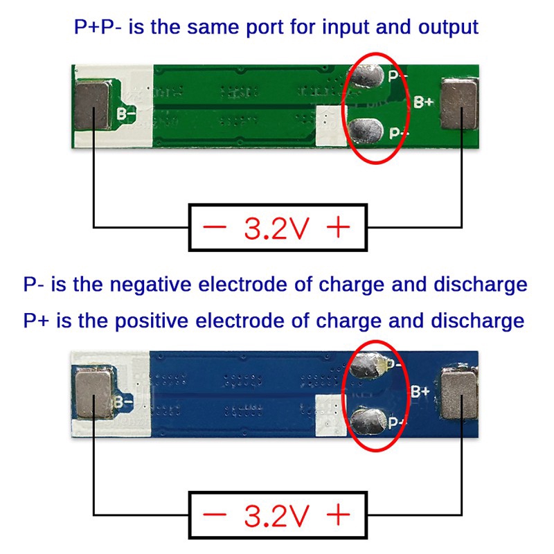 Bảng bảo vệ pin 1S 15A 3.7V Li-ion 3.2V LifePo4 6MOS BMS PCM chuyên dụng cho pin 18650 Lithium Lion