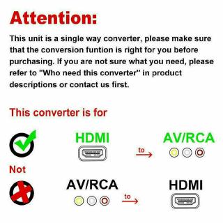Dây Cáp Chuyển Đổi Mini HDMI Sang RCA AV