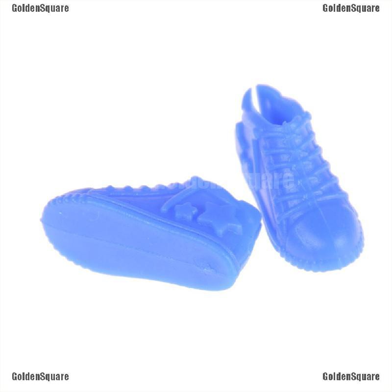 Bộ 4 Giày Sneaker Mini Đáng Yêu Cho Búp Bê Barbie