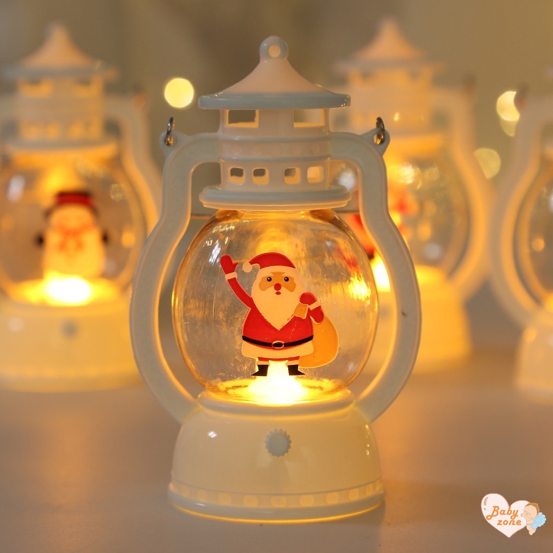 Đèn Lồng Led Hình Nến Trang Trí Giáng Sinh