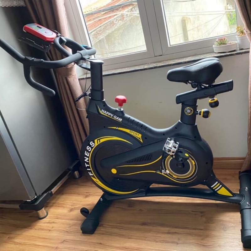Xe Đạp Thể Dục Tại Nhà Cao Cấp Giúp Giảm Mỡ, Xe Tập Thể Dục Không Gây Tiếng Ồn Hapo HP15