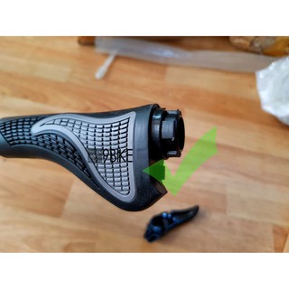 Tay nắm xe đạp sừng trâu kiểu 1