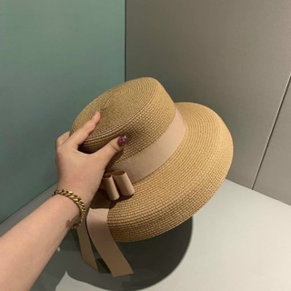 Nón cói lồng đèn đi biển dây nơ vintage siêu hot