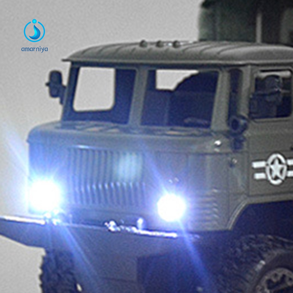 Xe tải đồ chơi điều khiển từ xa có đèn LED cho trẻ em