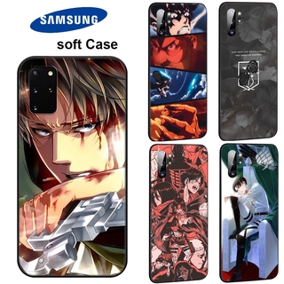 Ốp Lưng Mềm In Hình Anime Attack On Titan Cho Samsung Galaxy A11 A21 A21S A41 A51 A71 A81 A91 A2 J4 Core