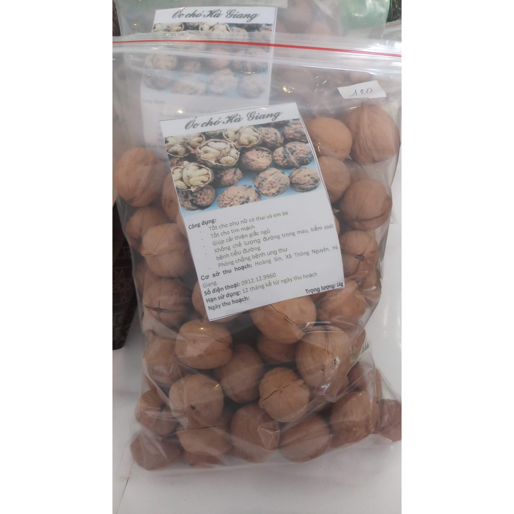 1kg Óc chó Hà Giang tốt cho hệ tiêu hóa, bệnh nhân tiểu đường, làm đẹp da, ngăn ngừa lão hóa, ngăn ngừa ung thư