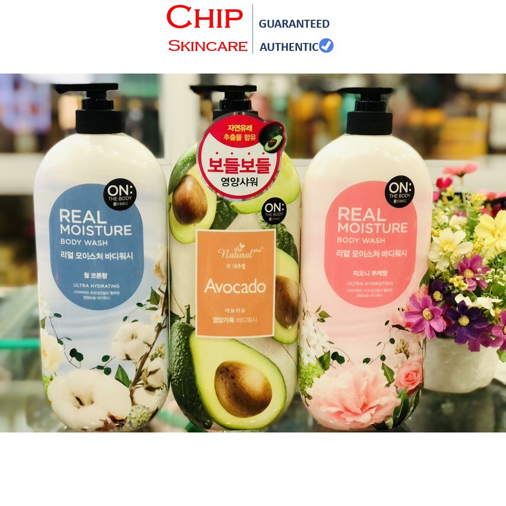 Sữa tắm hương nước hoa ON The Body – Hàn quốc 900ml Chip Skincare