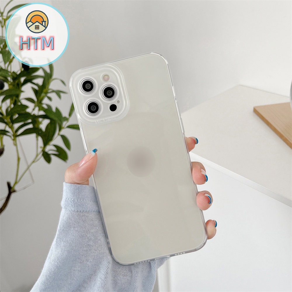 Ốp Điện Thoại TPU Mềm Trong Suốt Mỏng tương thích Cho iPhone 13 12 11 Pro Max Promax XS Max 7 Plus 8 8Plus