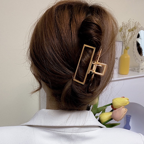 Kẹp Tóc Hình Mèo Màu Vàng Xinh Xắn Phong Cách Hàn Quốc Thời Trang Cho Phụ Nữ