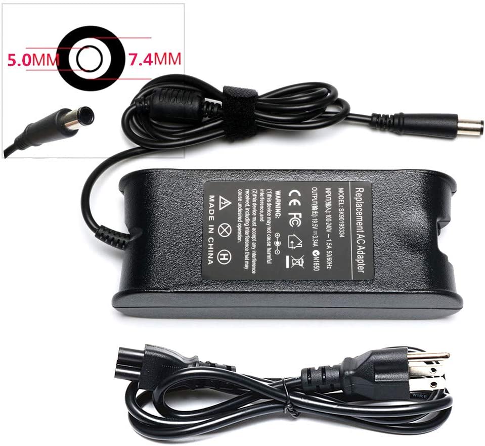 Bộ Sạc 19.5v 3.34a Ac Cho Dell Inspiron 1420 1440 1525 1750 300m 510m 630m 6400 8600 E1405 E1505,p / Ns Pa-12tlati D630