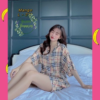 ✅BIGSIZE PIJAMA ĐÙI 60-75KG LỤA SATIN, ĐỒ BỘ MẶC NHÀ SIZE LỚN, ĐỒ BỘ SAU SINH✅