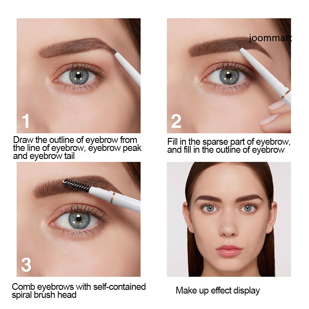 (Hàng Mới Về) Bút Kẻ Lông Mày Otwoo Hai Đầu Lâu Trôi Chống Thấm Nước Có Cọ Chuốt Tiện Dụng | BigBuy360 - bigbuy360.vn