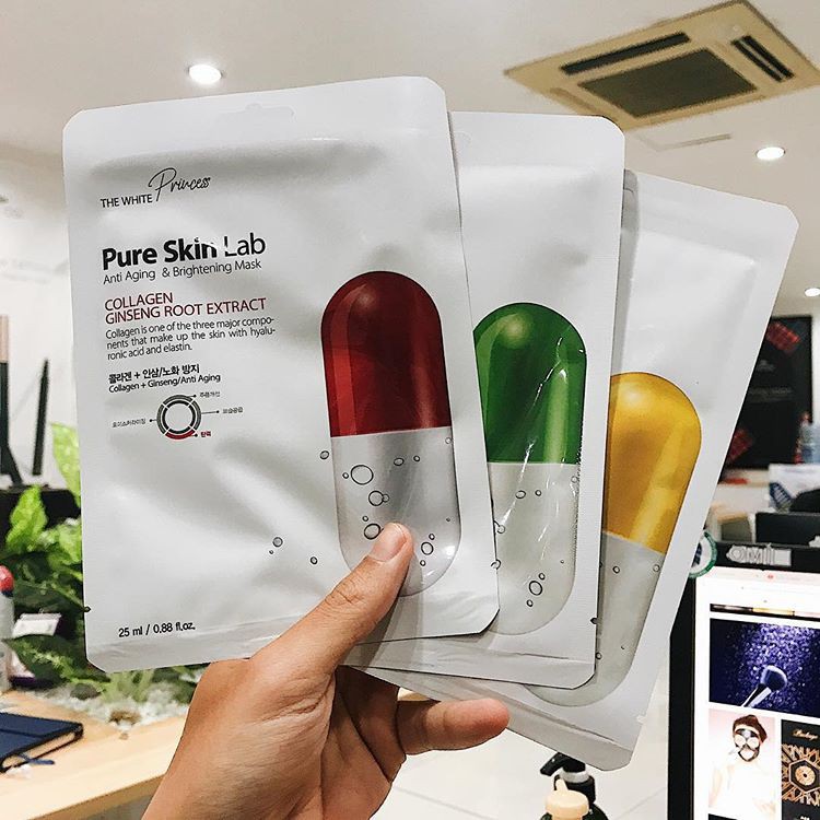 Mặt nạ chống lão hóa The White Princess màu đỏ TEM STORE | BigBuy360 - bigbuy360.vn