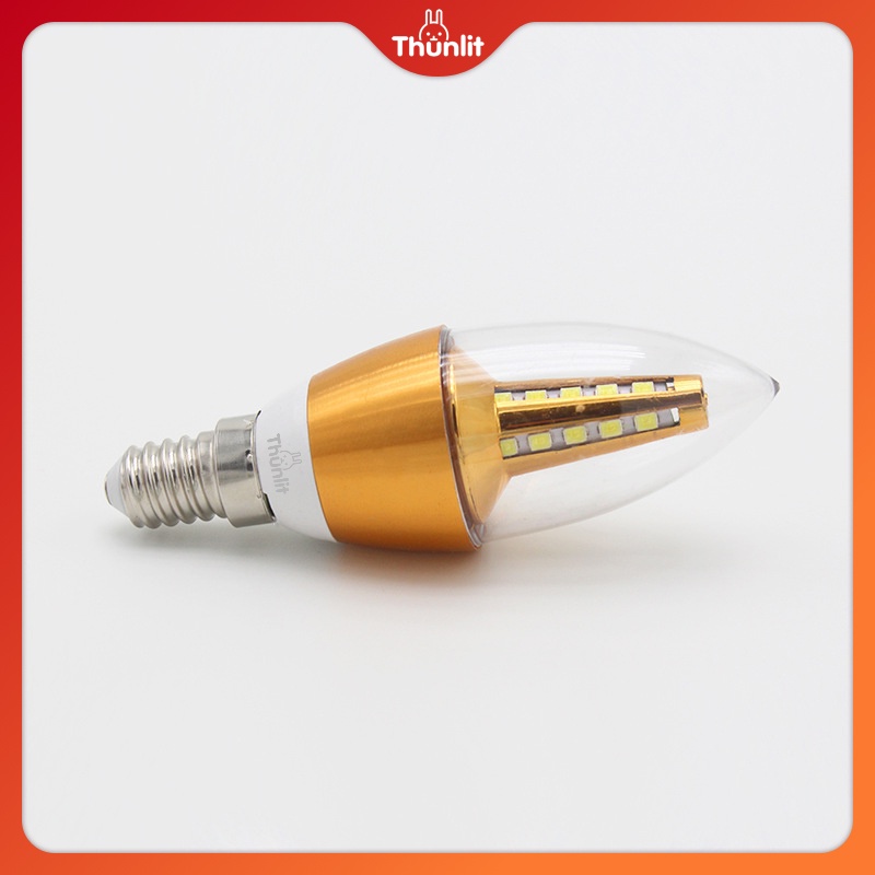 Bóng đèn THUNLIT hình nến220V E14 5W LED màu ấm