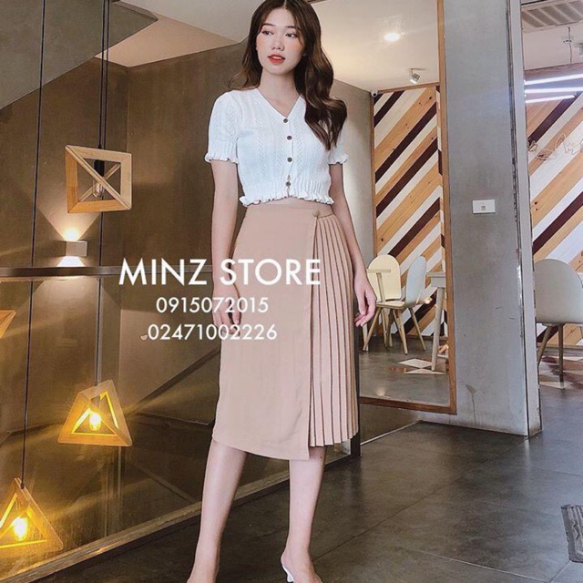 CHÂN VÁY XOÈ DẬP LY CÁCH ĐIỆU SIÊU HÓT CV910