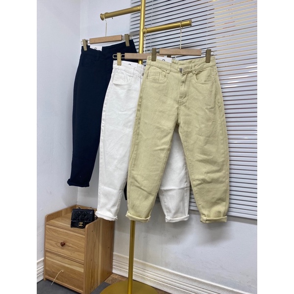 QUẦN BAGGY KAKI TRƠN DÁNG BASIC MS16882