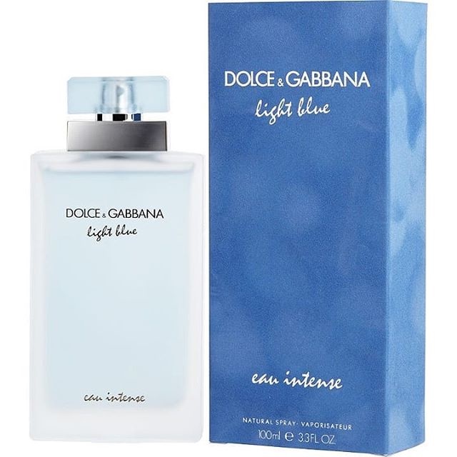 Nước hoa nữ D.G Light Blue Intense Pour Femme Bản nâng cấp của Light Blue EDT  DHPerfume