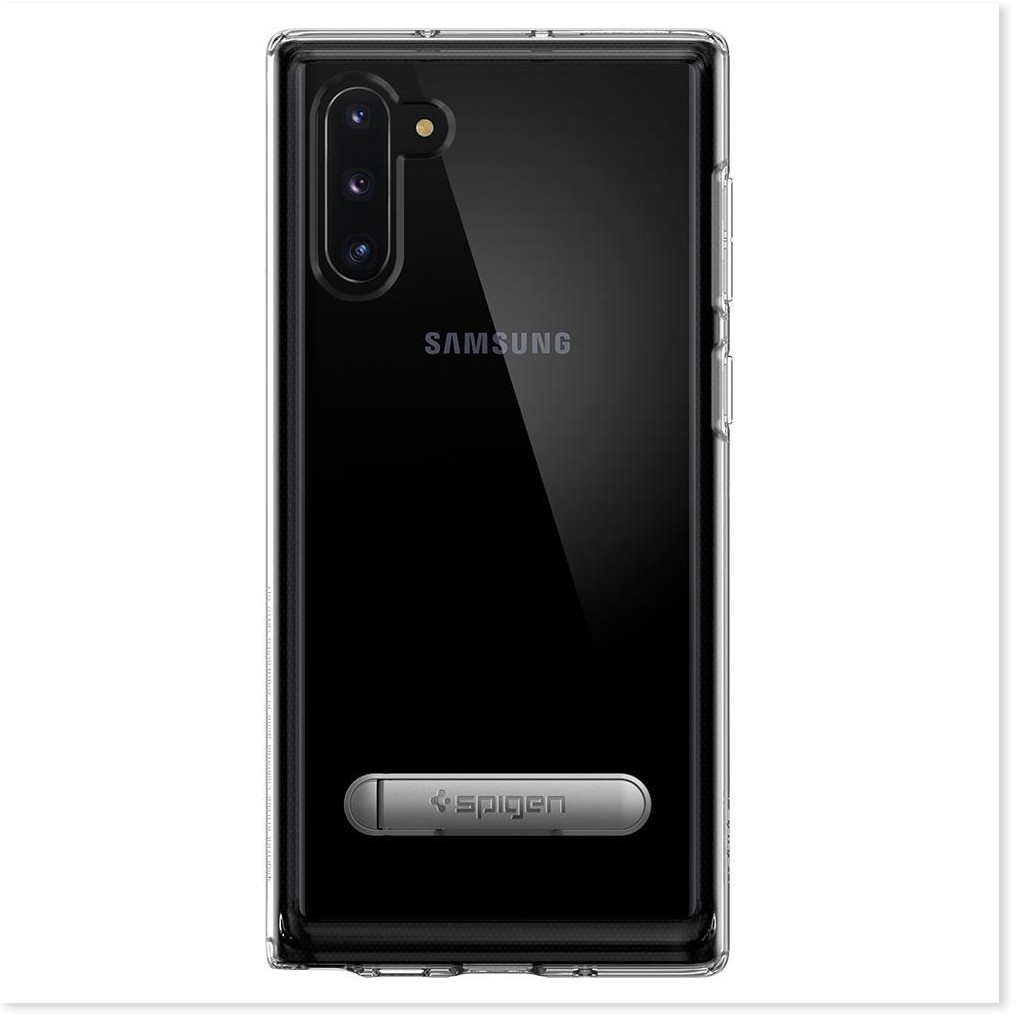 [HÀNG CHÍNH HÃNG] Ốp Samsung Galaxy Note 10 Spigen Ultra Hybrid S mặt lưng PC trong suốt không ngã màu