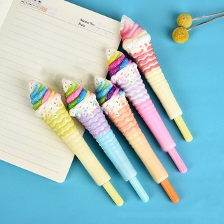 Bút mực viết Squishy hình câu kem ốc quế