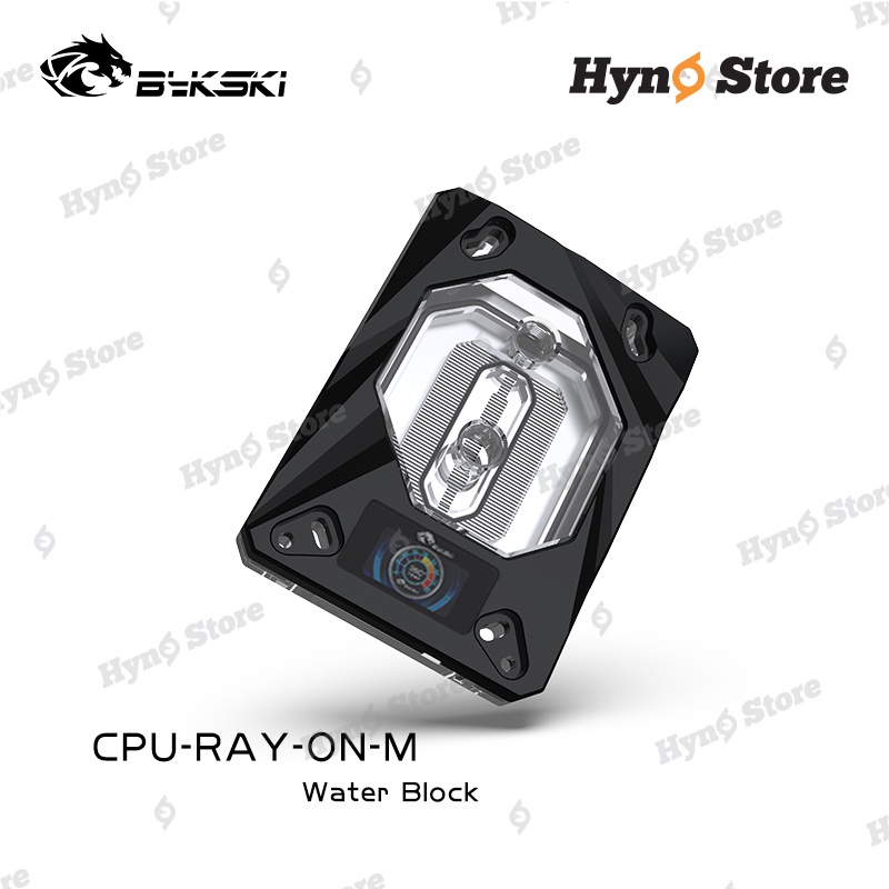 Block CPU AMD Bykski kèm đồng hồ hiển thị nhiệt độ màu Thiết kế mới Tản nhiệt nước custom - Hyno Store