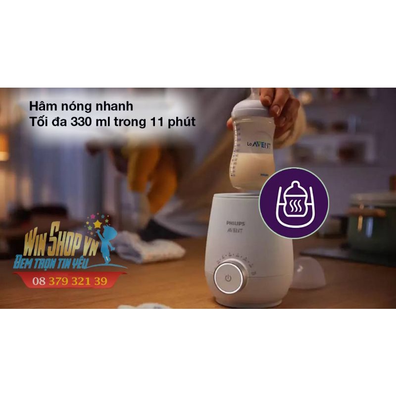 Máy hâm sữa Philips Avent SCF 358/00