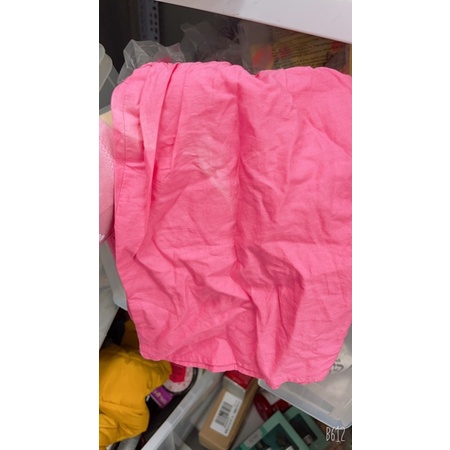 Váy 2 dây đục lỗ hồng HM H&M size 1.5-2, 2-3y_hàng chính hãng Anh