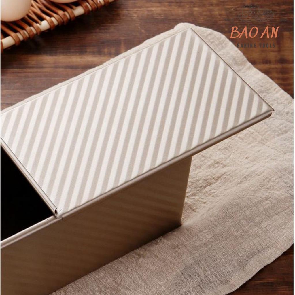 Khuôn bánh mì gối, bánh sandwich 250g - 450g bằng thép carbon chống dính