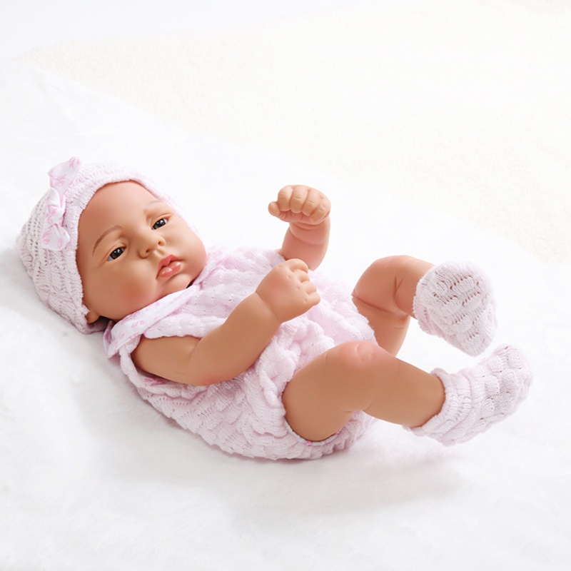 Đồ Chơi Búp Bê Em Bé Sơ Sinh 15Inch Bằng Vinyl Toàn Thân