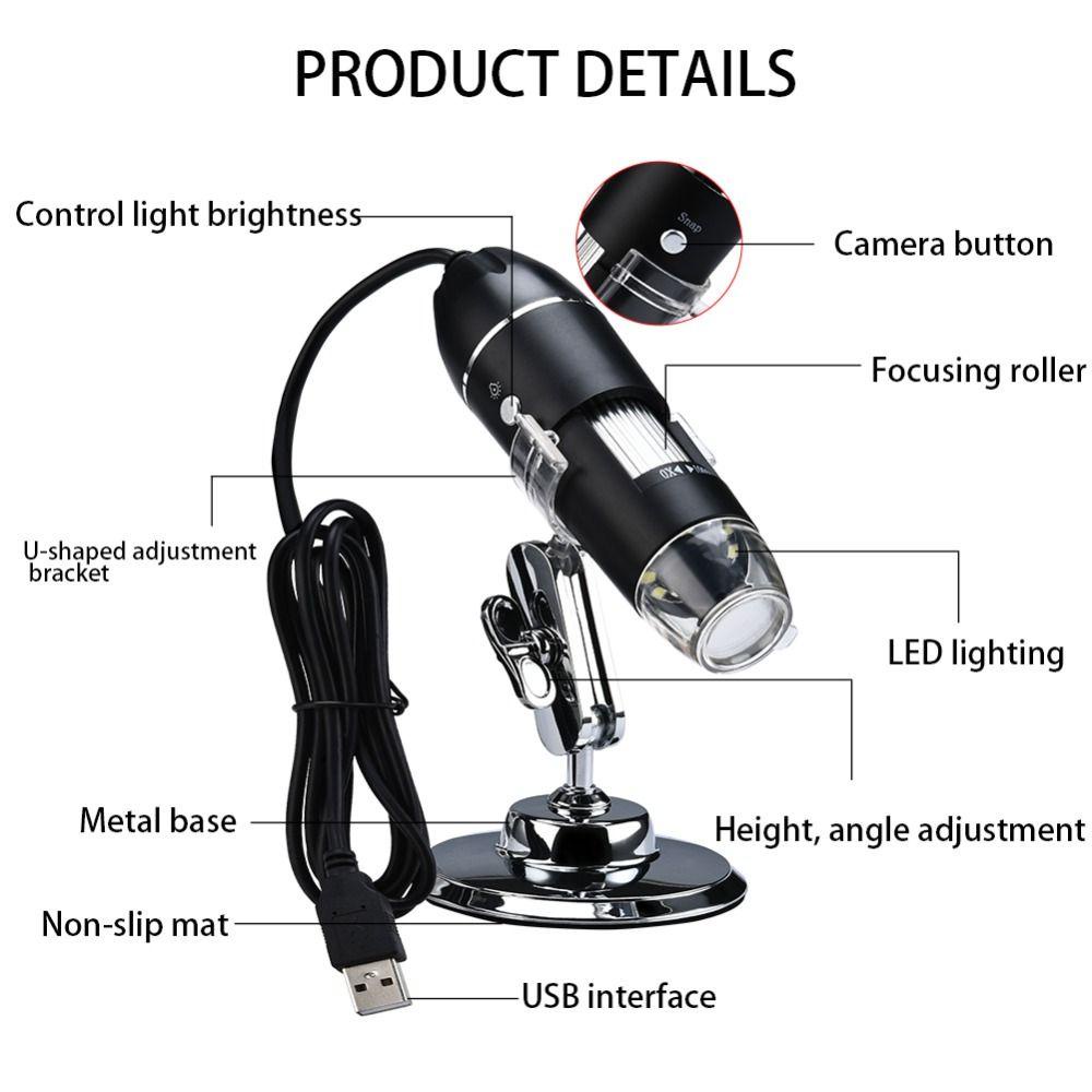 SUENIN Máy Soi HiểN Vi Kỹ ThuậT Số 1600X Type-C USB