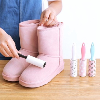 Cây lăn bụi quần áo mini