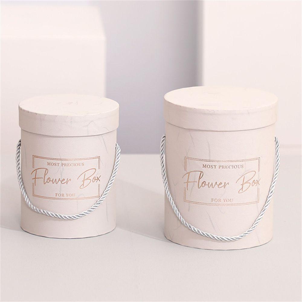 1 Hộp Đựng Hoa Hình Tròn Trang Trí Đám Cưới