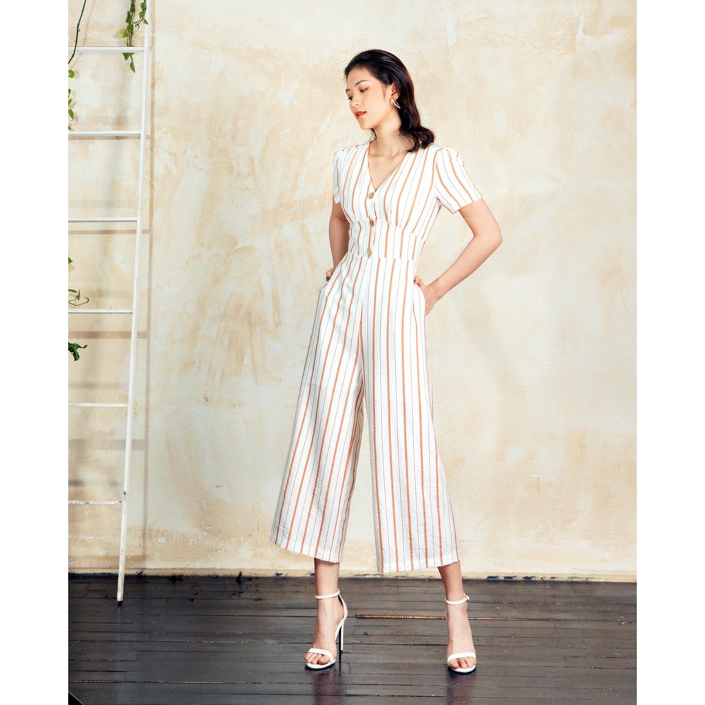Jumpsuit Thiết Kế Ống Rộng