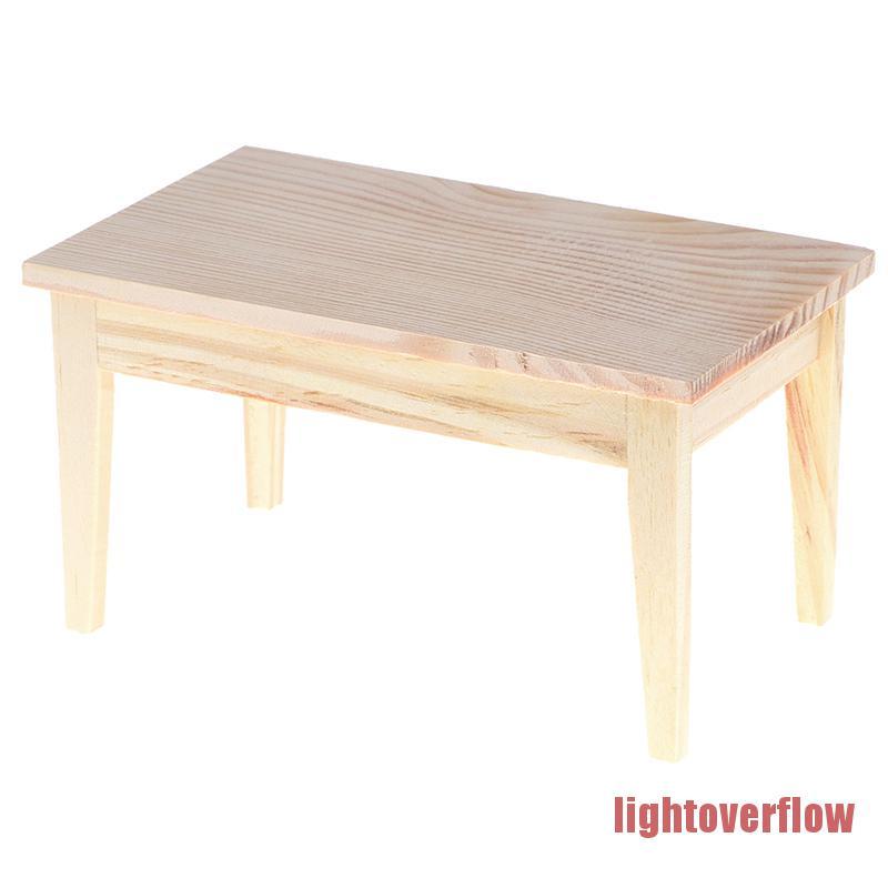 Mô Hình Bàn Ăn Mini Tỉ Lệ 1 / 12 Trang Trí Nhà Búp Bê