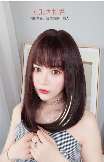 [TÓC GIẢ] BỘ CỤP NGANG VAI SÀNH ĐIỆU SỈ 120K