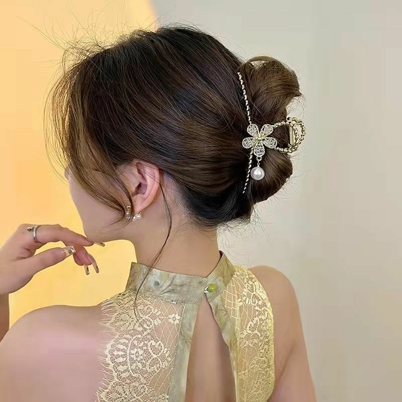 Kẹp tóc công chúa tiểu thư, kẹp càng cua dễ thương cao cấp.