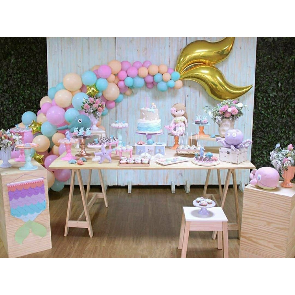 Set 89 Bong Bóng 30.48 cm Trang Trí Tiệc Sinh Nhật Cho Bé