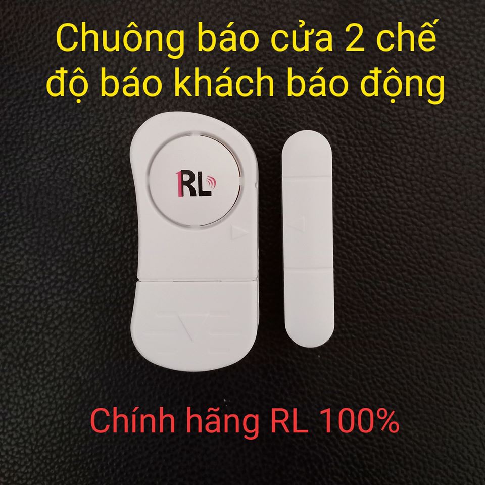 Tách Cửa Cảm Biến Từ Lắp Cửa RL-9805A Không Dây - Hoạt Động Độc Lập