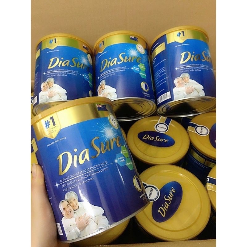 [ Q.Tân Phú] [Chính hãng]Sữa non Diasure 850g- Dinh dưỡng cho người tiểu đường -ổn định đường huyết